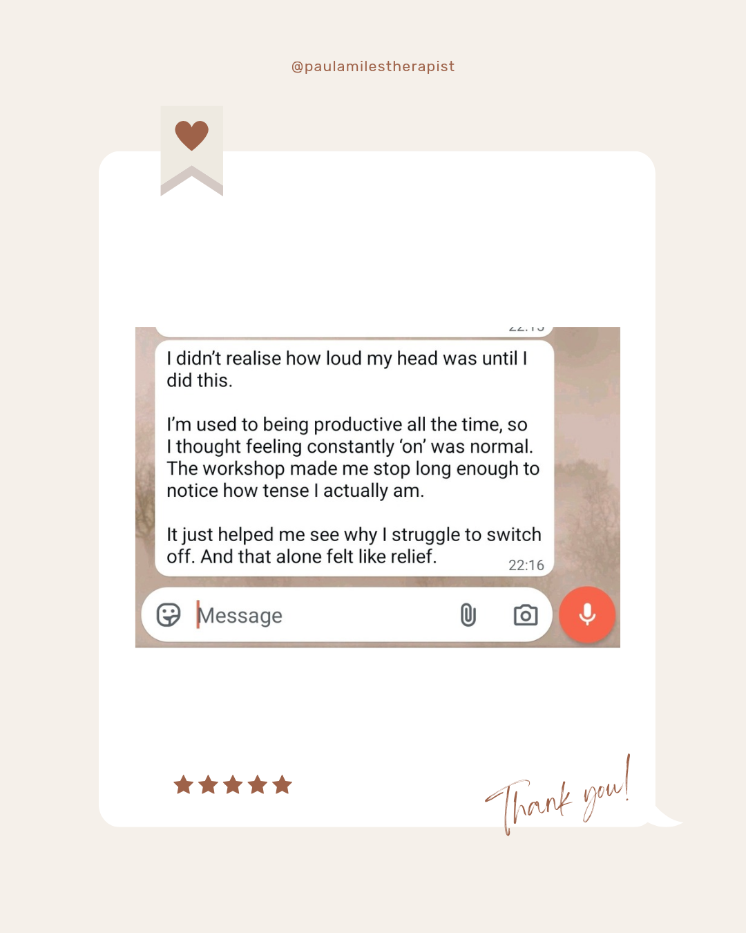 Client feedback about the R.E.S.T. Workshop 3