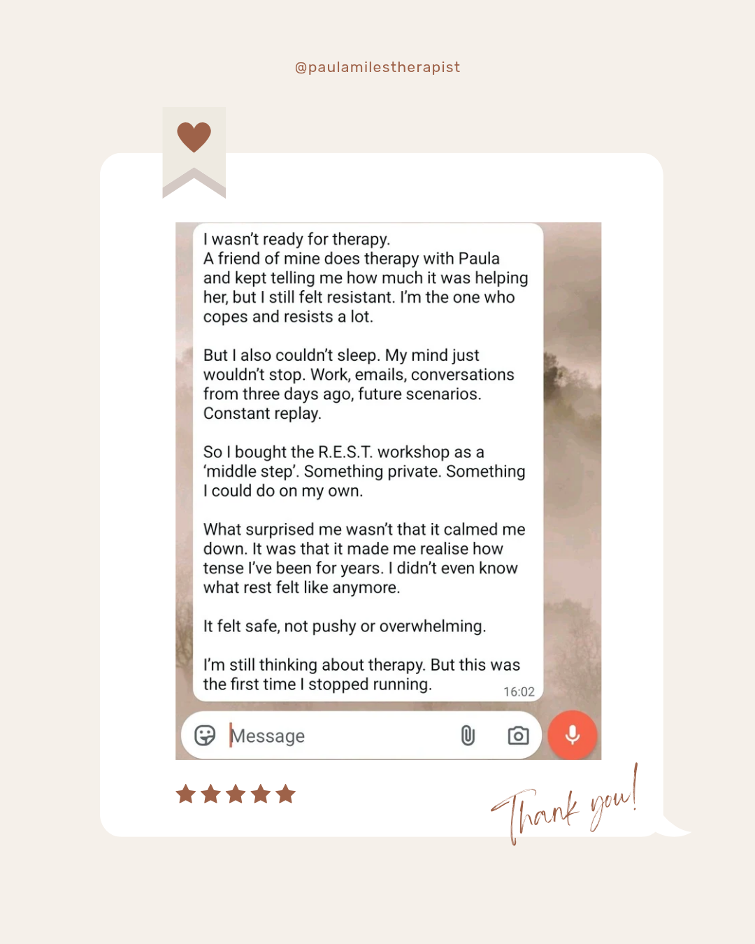Client feedback about the R.E.S.T. Workshop 1
